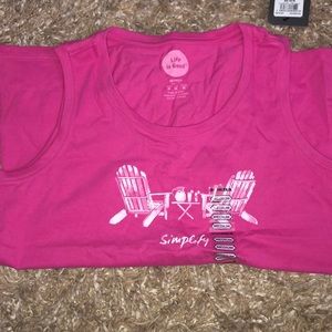 NWT Life is Good Tank Top